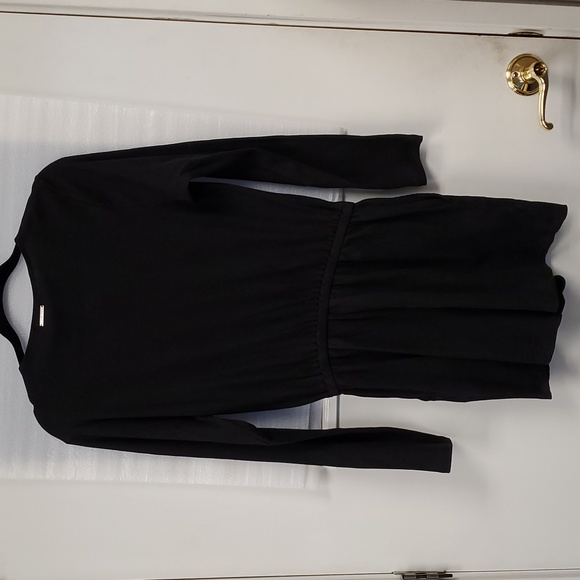 NWT Michael Kors Faux Wrap Romper Black Thermal M - Picture 10 of 14